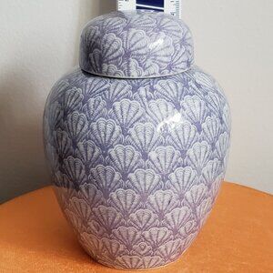 Vintage Authentic Round Jar Made in China ,Toyo Pastel Iris Japan